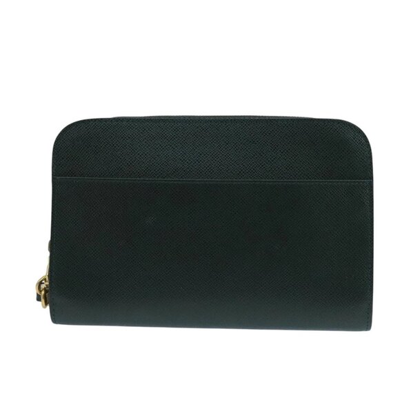 LOUIS VUITTON Taiga Baikal Clutch Bag Epicea M30184 LV Auth th5531 - Picture 2 of 16